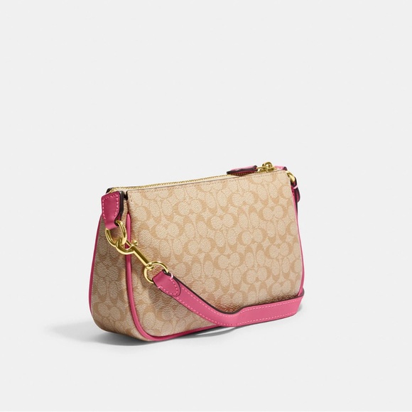 NWT Coach Nolita 19 In Colorblock Signature Canvas. - Picture 4 of 6